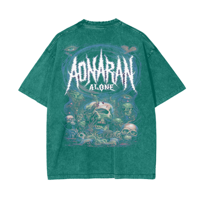 Aonaran Reversed Oversize Snow Washed T-Shirt