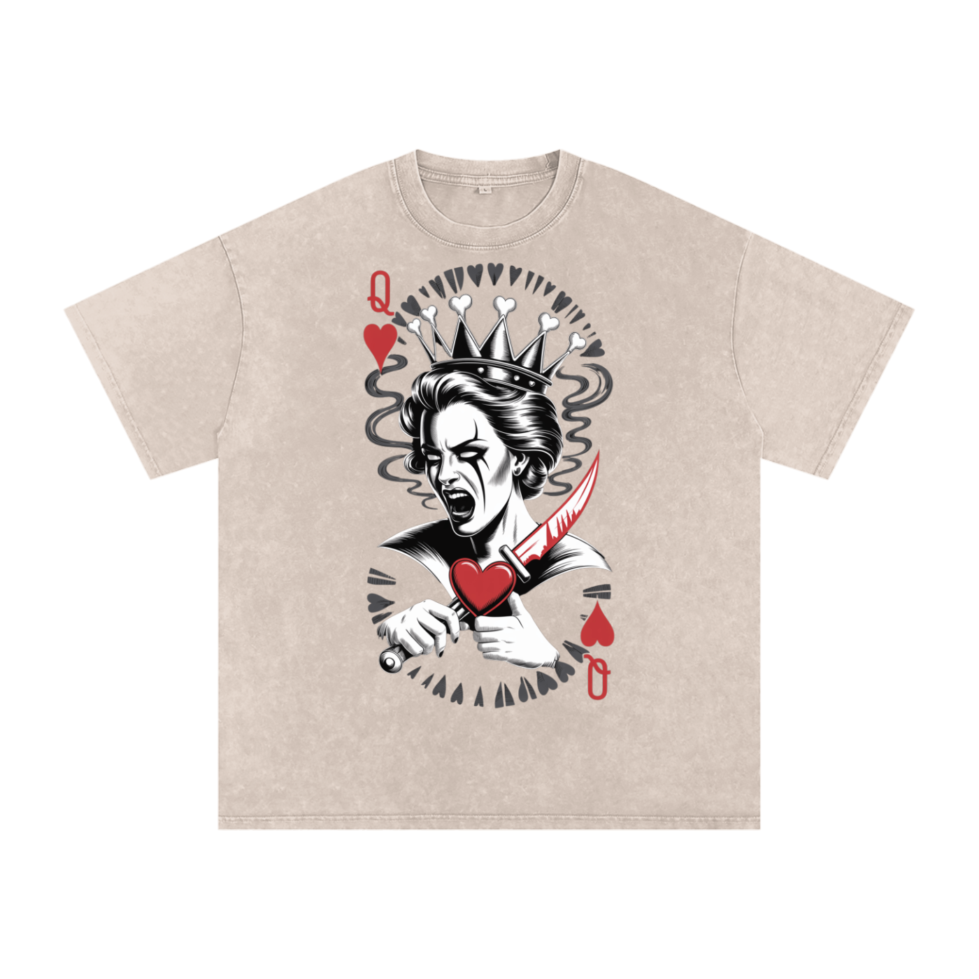 Aonaran Acid Wash Oversize T-Shirt