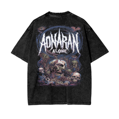 Aonaran Reversed Oversize Snow Washed T-Shirt