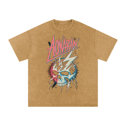 Aonaran Acid Wash Oversize T-Shirt