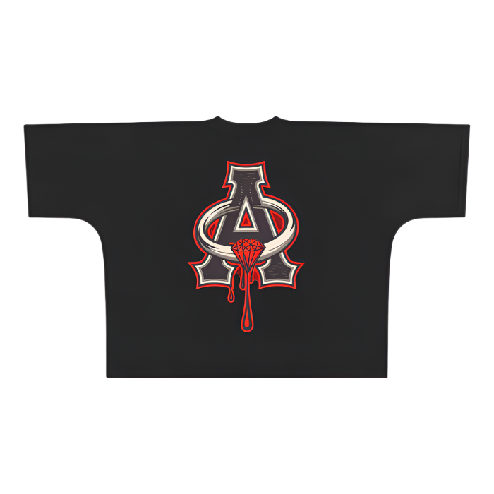 Aonaran DMS Oversize One-piece Pattern Cut Boxy Tee