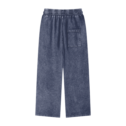 Aonaran Elementals Acid Wash Straight Leg Pants