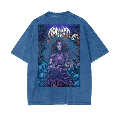 Aonaran Reversed Oversize Snow Washed T-Shirt