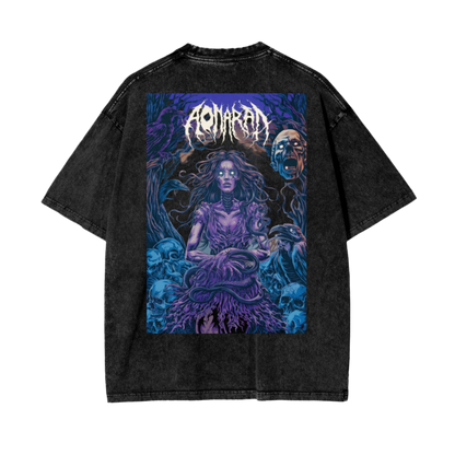 Aonaran Reversed Oversize Snow Washed T-Shirt