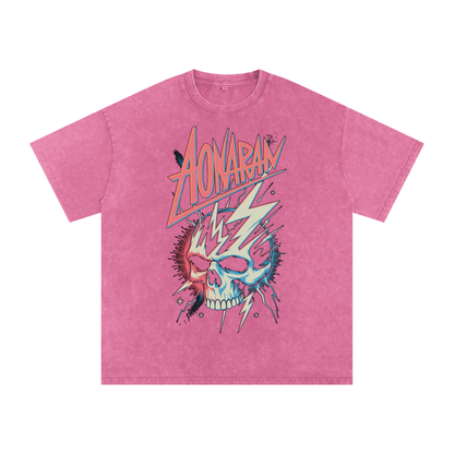 Aonaran Acid Wash Oversize T-Shirt