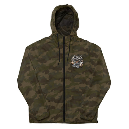 Unisex lightweight zip up windbreaker